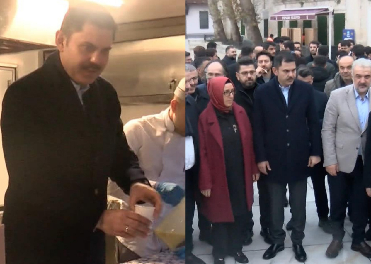 Murat Kurum İstanbul mesaisine Eyüpsultan'da sabah namazıyla başladı: "Bizi hep sokakta göreceksiniz, ulaşım çilesini bitireceğiz"