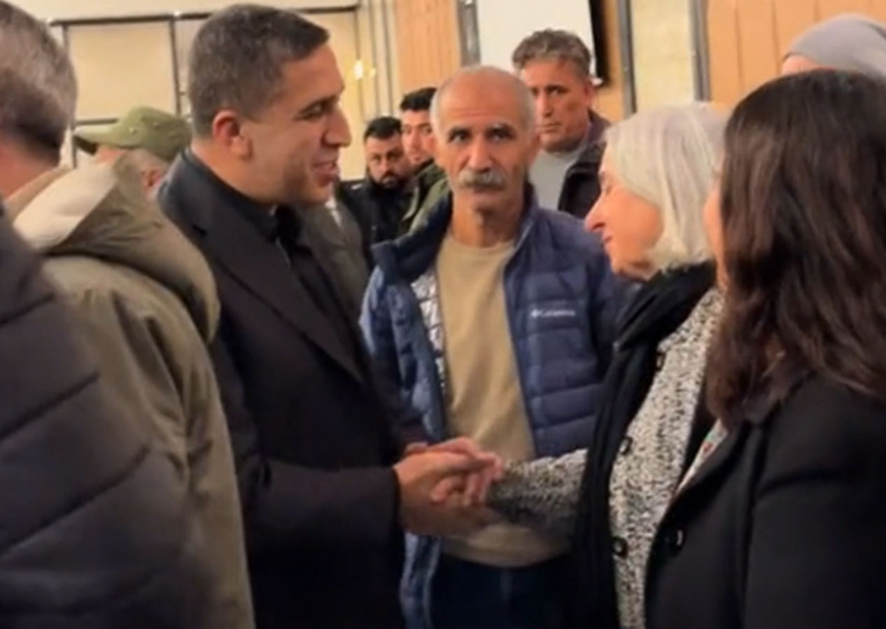 Muhammet Yakut Selahattin Demirtaş'ın babasının taziyesine katıldı!