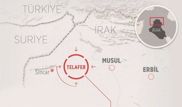 ABD ve İngiltere'nin Telafer planı! PKK'yı kente sokup...