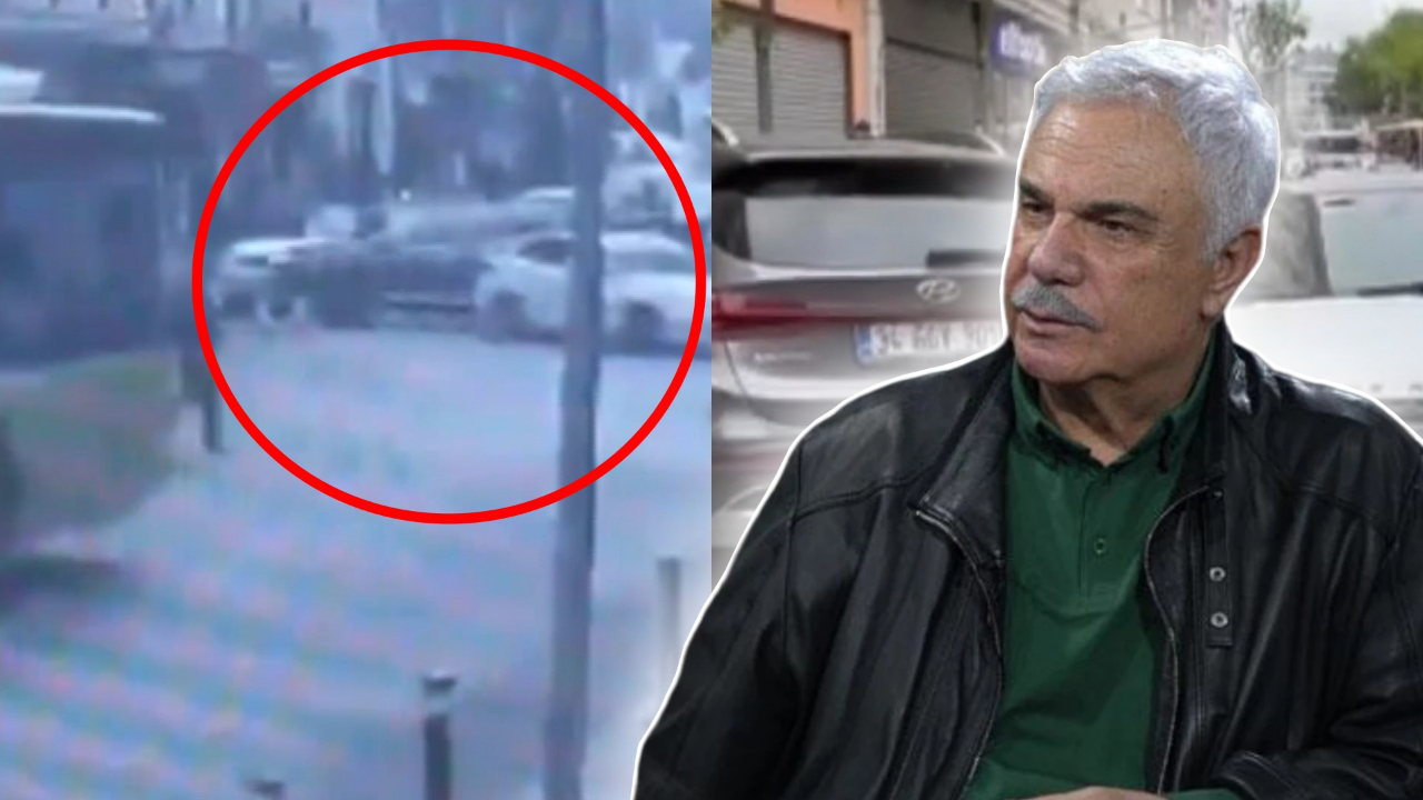 Ünlü oyuncu Halil Ergün'ün ölümden döndüğü anlar böyle görüntülendi: Ayağı gaz pedalına sıkıştı...