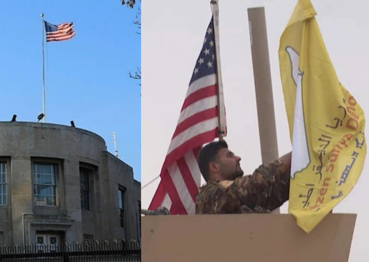 Amerikan ikiyüzlülüğü sürüyor: Teröristlerle ortak tatbikat yapan ABD'den Türkiye'ye taziye mesajı