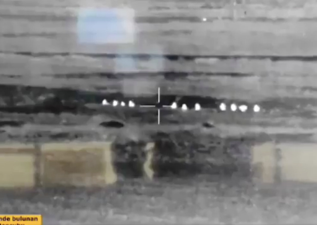Sızma girişimi işte böyle önlendi... Barış Pınarı bölgesinde 9 terörist öldürüldü!
