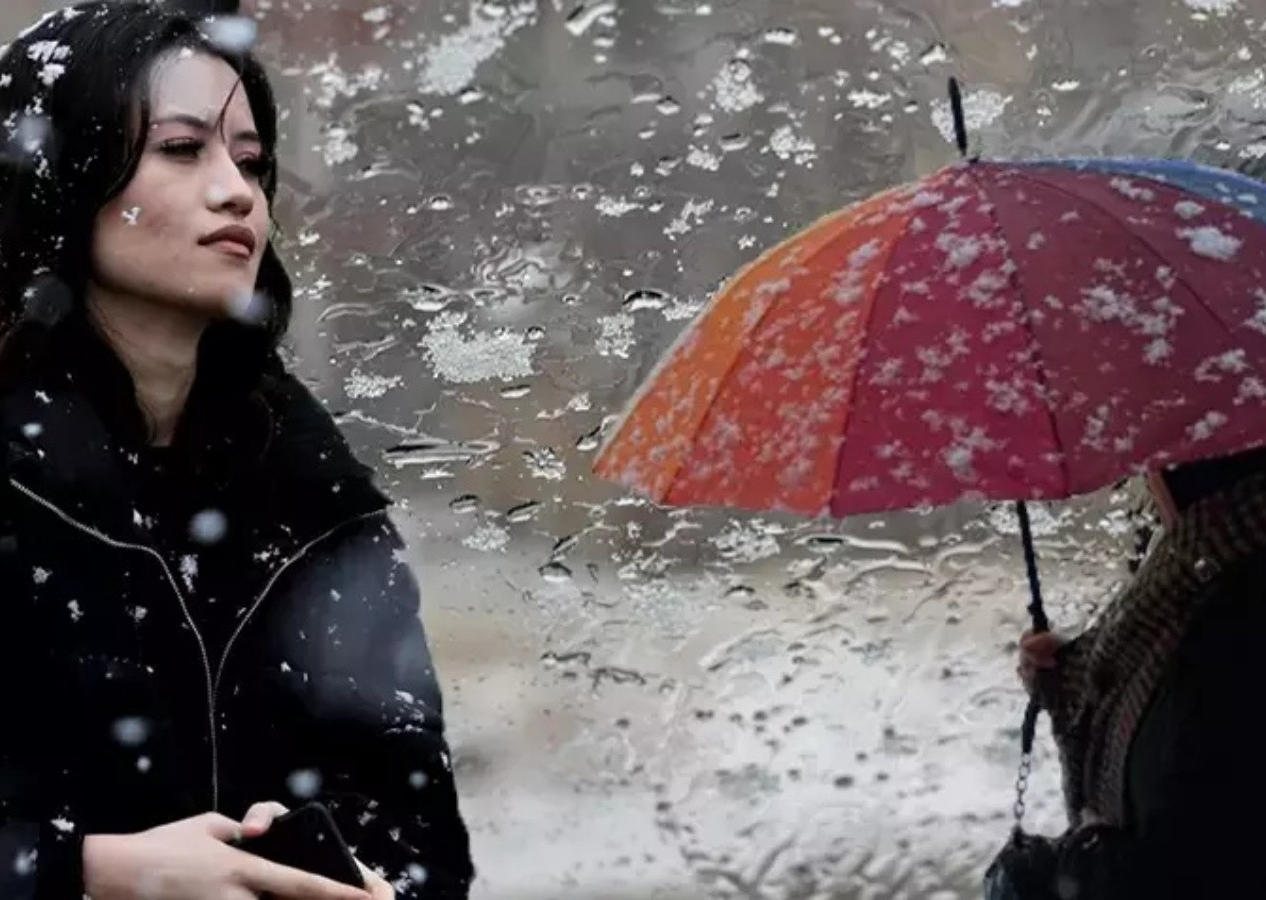 Meteoroloji'den haritalı uyarı! Karla karışık yağmur geliyor! Bu illerde yaşayanlar dikkat