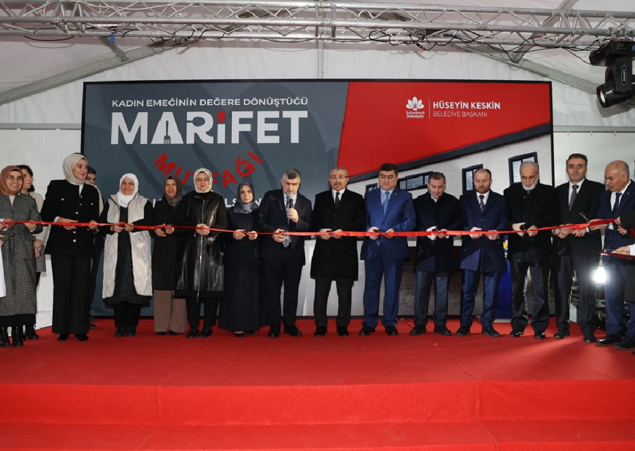 Sultanbeyli'de kadın istihdamına katkı sunacak Marifet Mutfağı açıldı