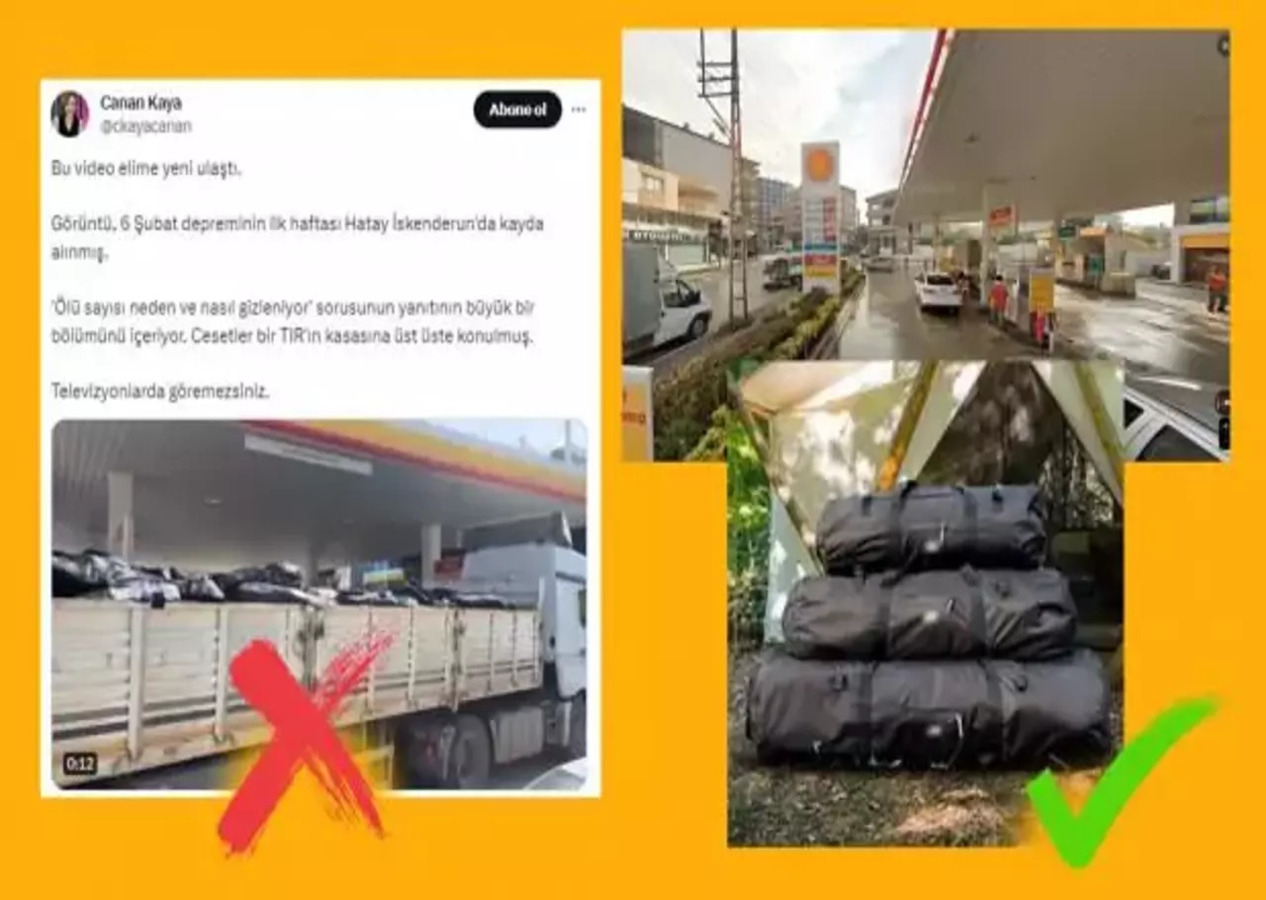 İletişim Başkanlığı'ndan cesetler torbalarla taşındı iddiasına cevap!