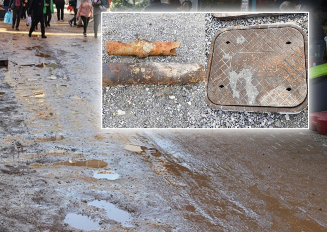 İzmir'de her yağış sonrası aynı manzara! 19. yüzyıldan beri hiç dokunulmamış, asırlık su boruları ve rögar kapakları ortaya çıktı