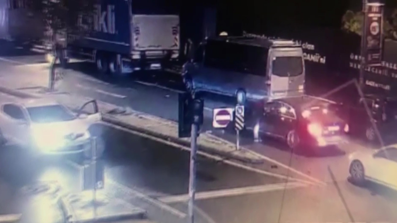 Ünlü iş adamı Serdar Sözbir’e silahlı saldırı anı kamerada