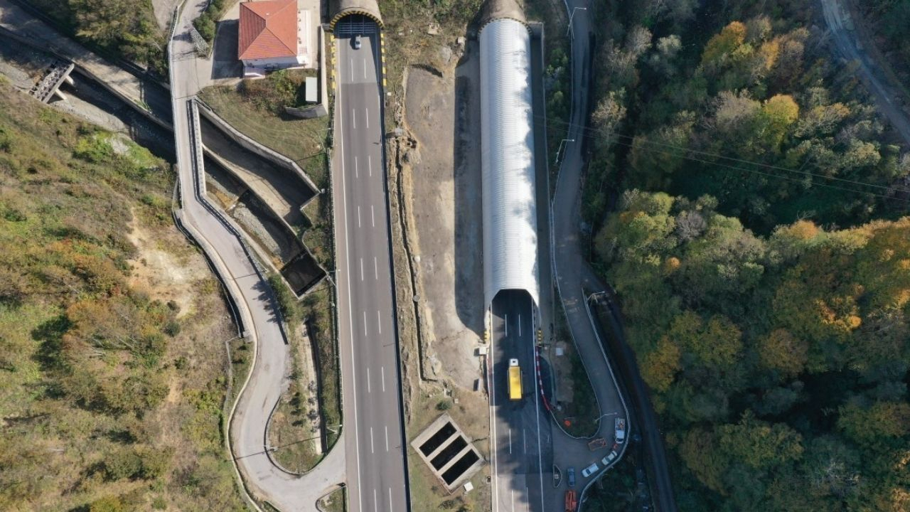 Bolu Dağı Tüneli İstanbul istikametinde tünel tüpü 60 metre uzatılacak