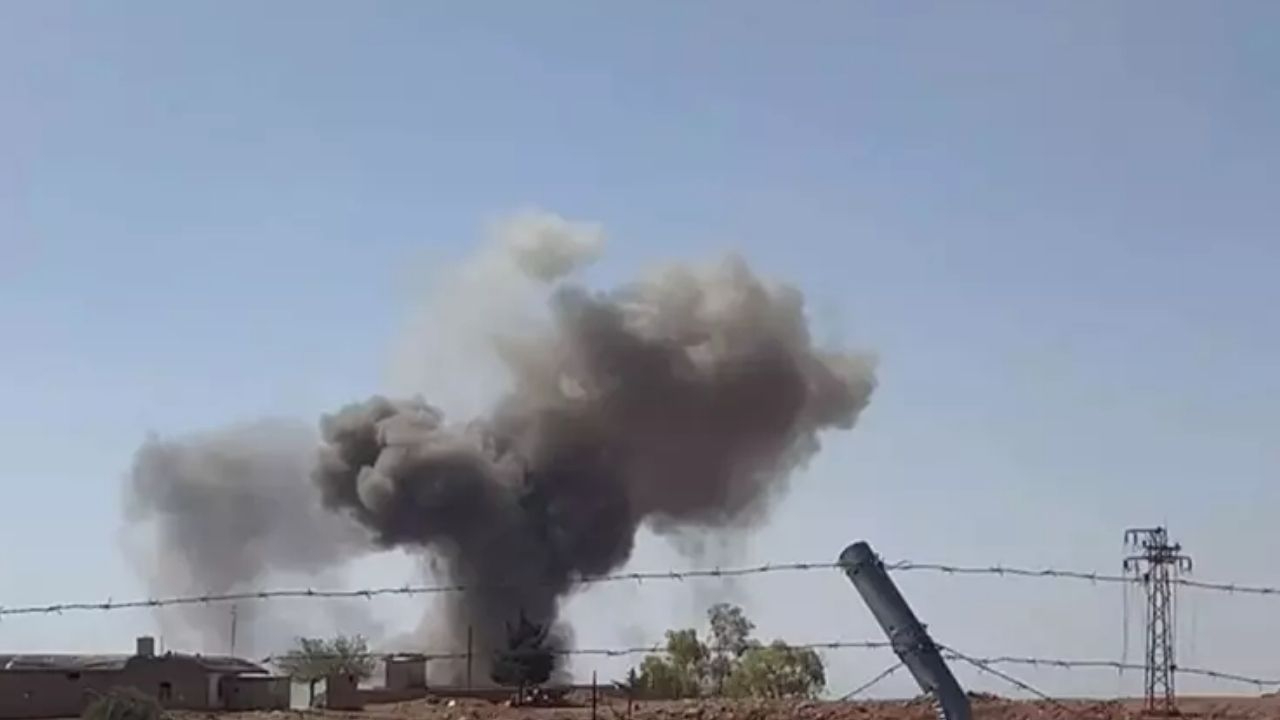 Erbil'de ABD öncülüğündeki koalisyon üssünü hedef alan bomba yüklü İHA düşürüldü