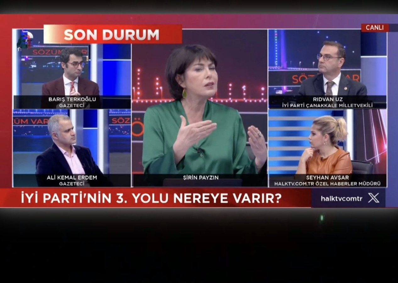 Halk TV'de CHP'ye destek vermeyenler tek tek azarlanıyor: Şirin Payzın'dan İYİ Partili isme CHP ile ittifak baskısı!