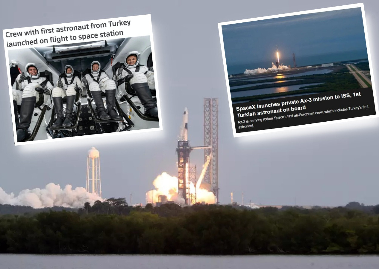 İlk Türk astronot Alper Gezeravcı'nın uzay yolculuğu dünyada yankı uyandırdı:  Türkiye seçkin kulübe giriyor!