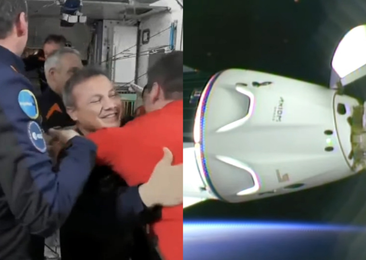 Tarihi anlar: Alper Gezeravcı'yı taşıyan Dragon kapsülü ISS'e başarıyla kenetlendi!