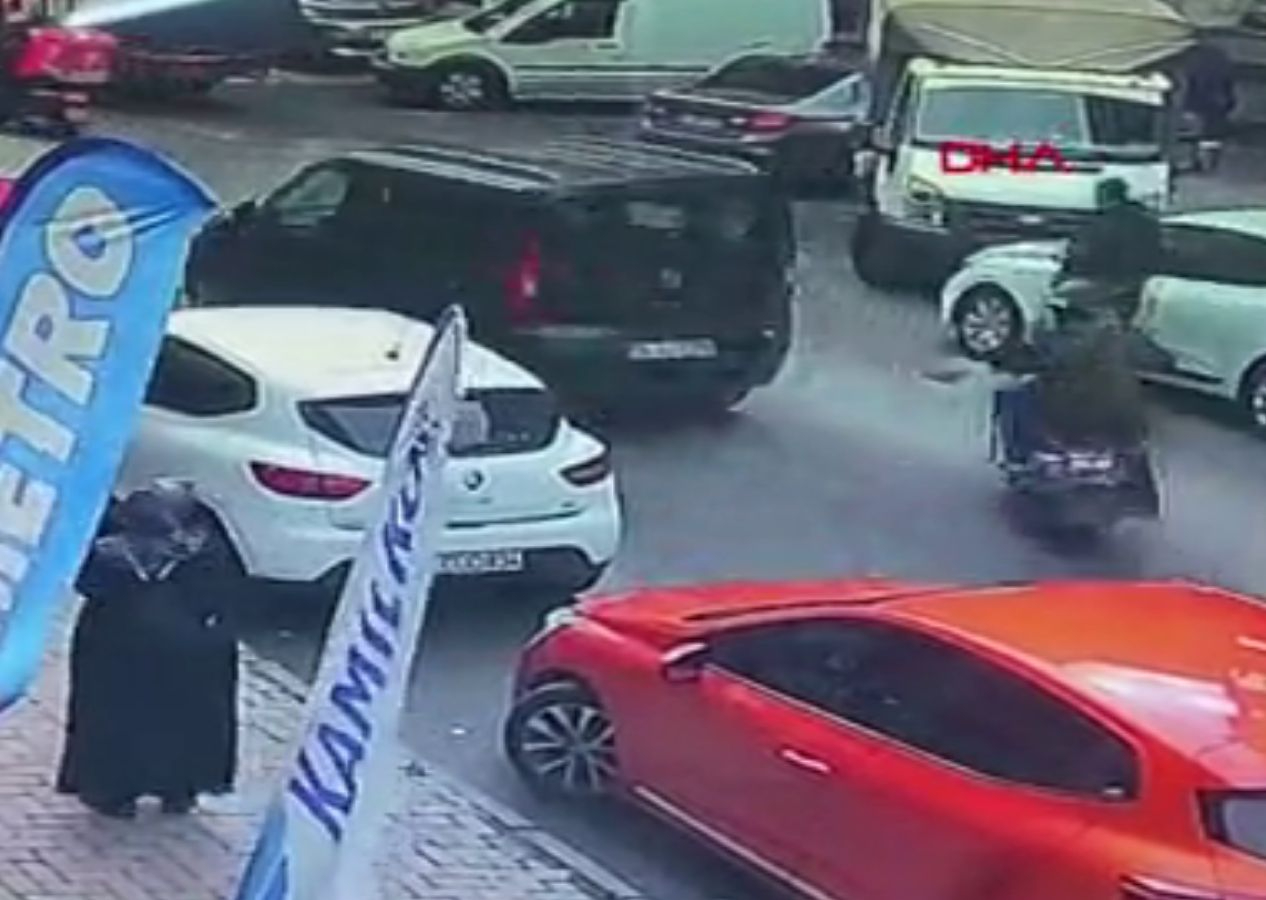 Sultangazi'de silahlı saldırı kamerada