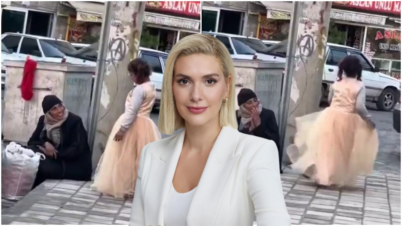 Çöpte bulduğu elbiseyle oynayan küçük kız herkesi duygulandırmıştı! Bergüzar Korel o aileye ulaştı ve...