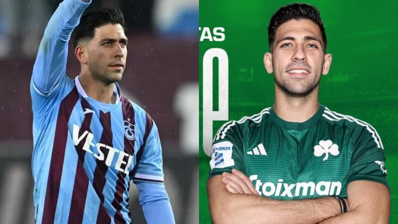 Trabzonspor Anastasios Bakasetas'ın ayrılığını resmen duyurdu! İşte bonservis bedeli...