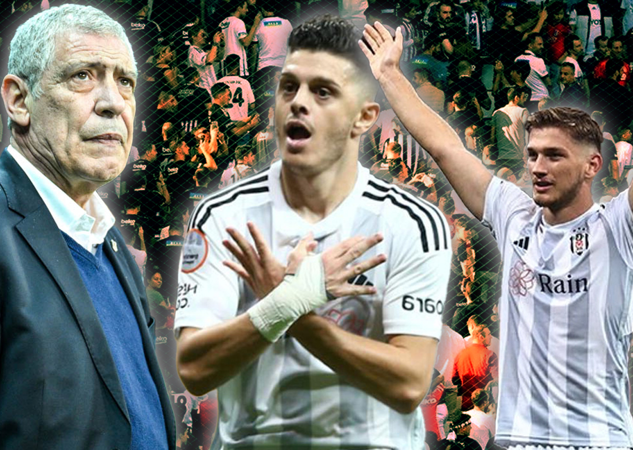 Beşiktaş'ın Adana Demirspor maçı ilk 11'i belli oldu! Fernando Santos savunma hattını silbaştan değiştiriyor