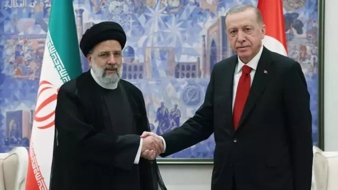 İran Cumhurbaşkanı Reisi Cumhurbaşkanı Erdoğan ile görüşek
