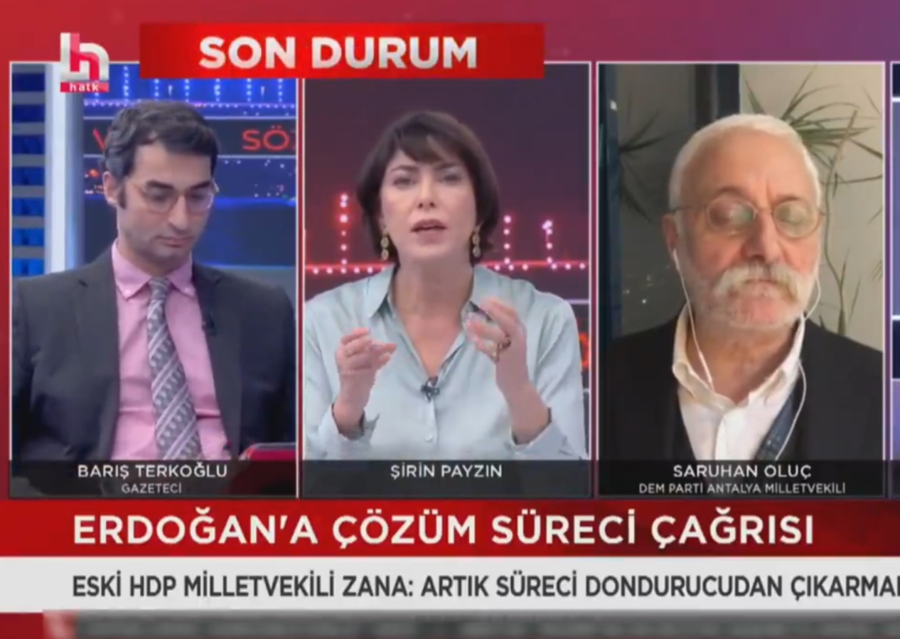 Şirin Payzın, HPD'li Oluç'a "Noolur aday çıkarmayın" diye yalvardı! Çok şirin...