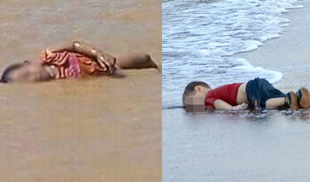 Arakan'da yürek burkan görüntü...