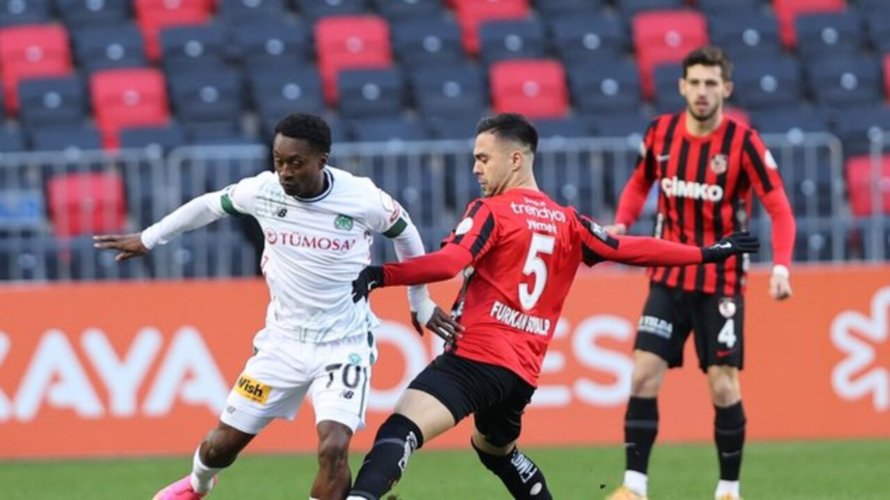Gaziantep FK 1 - 1 Konyaspor  | Maçın özeti