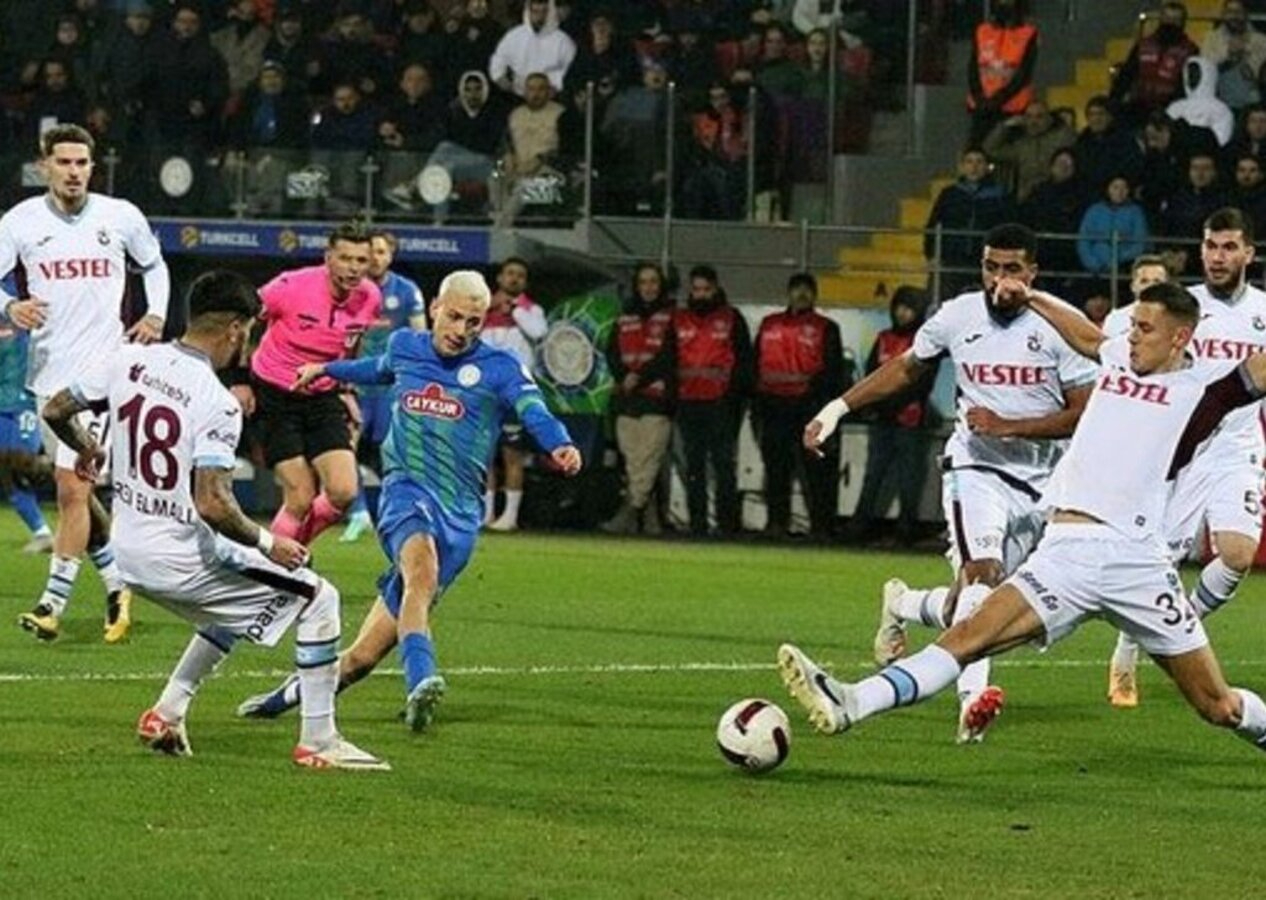 Çaykur Rizespor 1 - 0 Trabzonspor | Maçın özeti