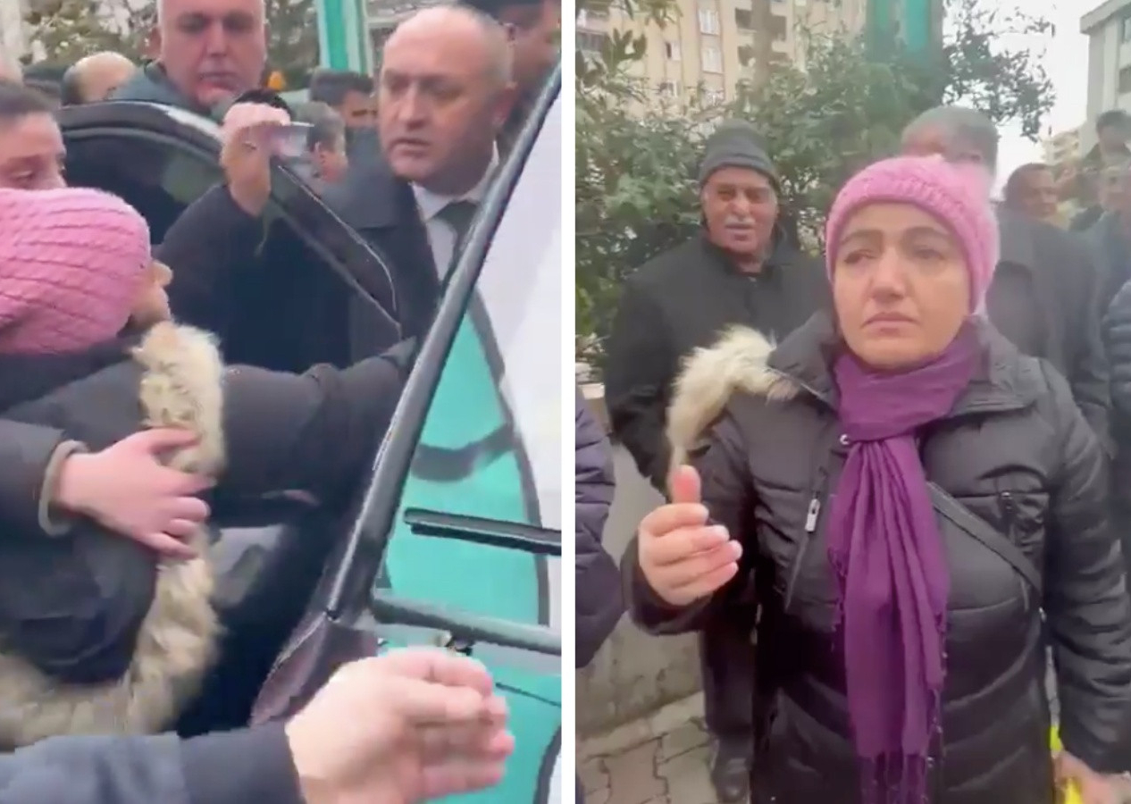 İşten atılan kadın İmamoğlu'na sesini duyurmak isteyince tartaklandı! "Hepsi senin yararına"
