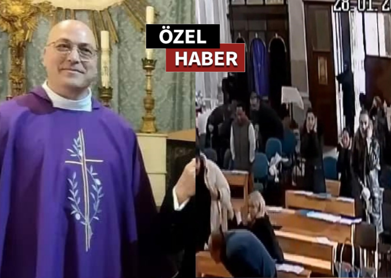 Saldırıdan son anda kurtuldu! Santa Maria Kilisesi'nin rahibi Anton Bulai: Hepimizi taradılar. Çok üzgünüm