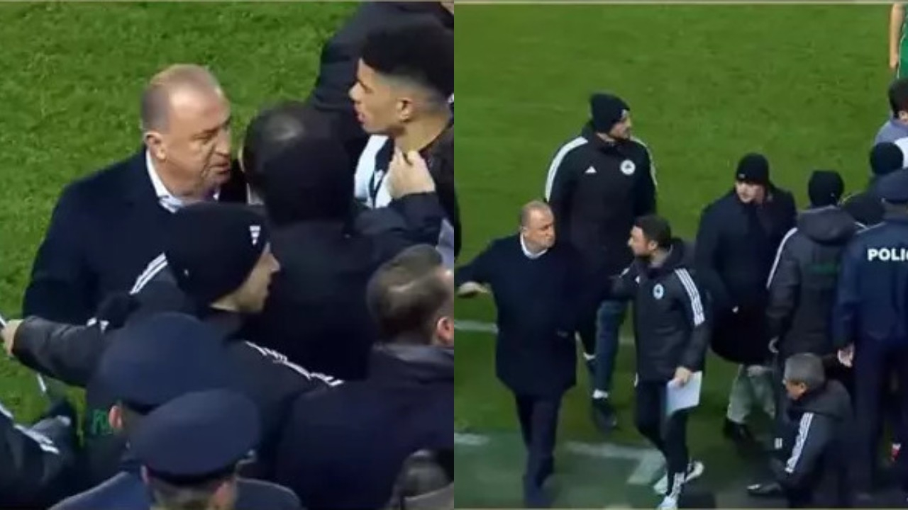 Fatih Terim çılgına döndü, Razvan Lucescu'ya hiddetlendi: Am... ko....... pi..!