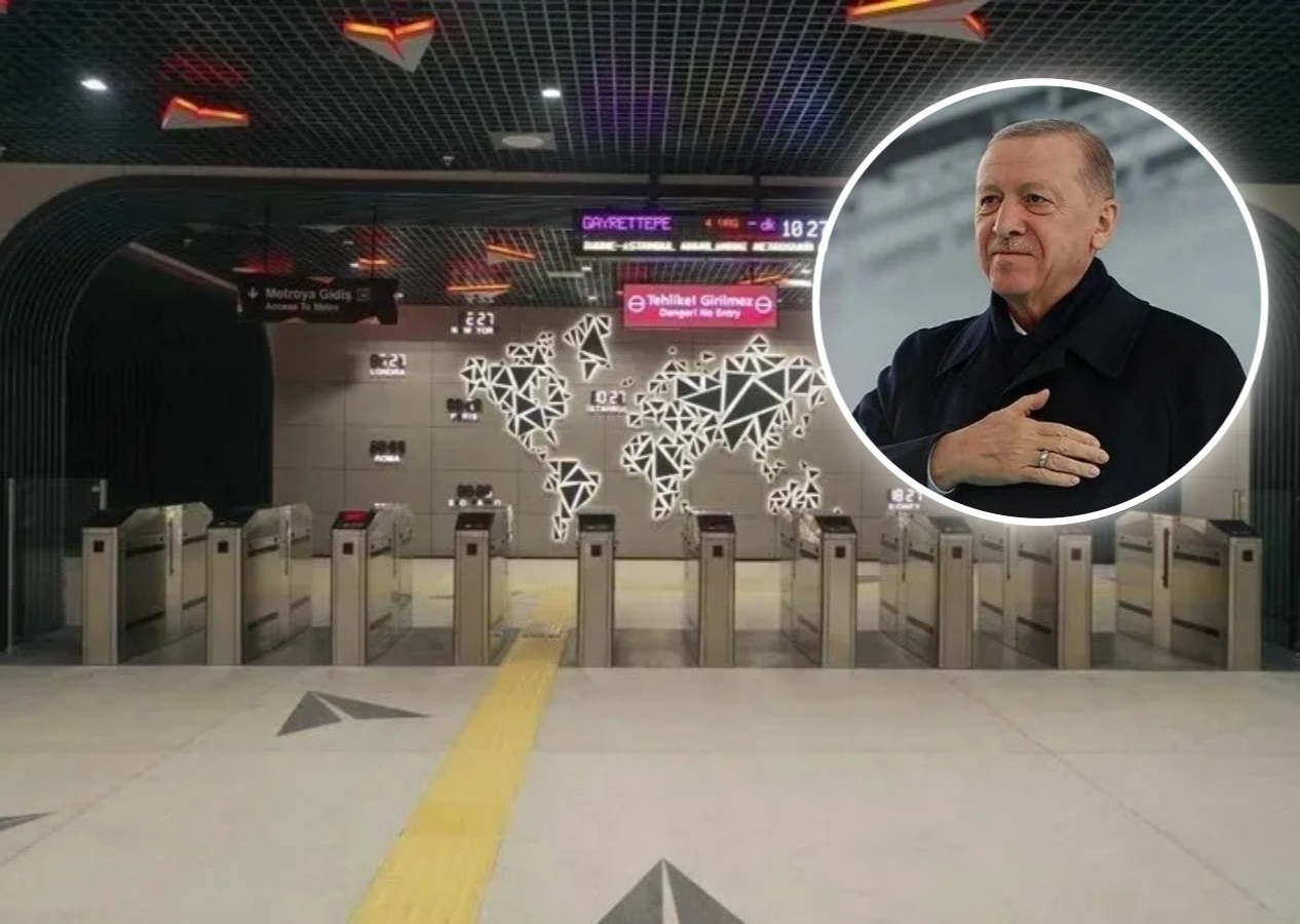 İstanbul'a yeni metro hattı! Gayrettepe-Kağıthane Metro Hattı bugün Cumhurbaşkanı Erdoğan'ın katılımıyla açılıyor