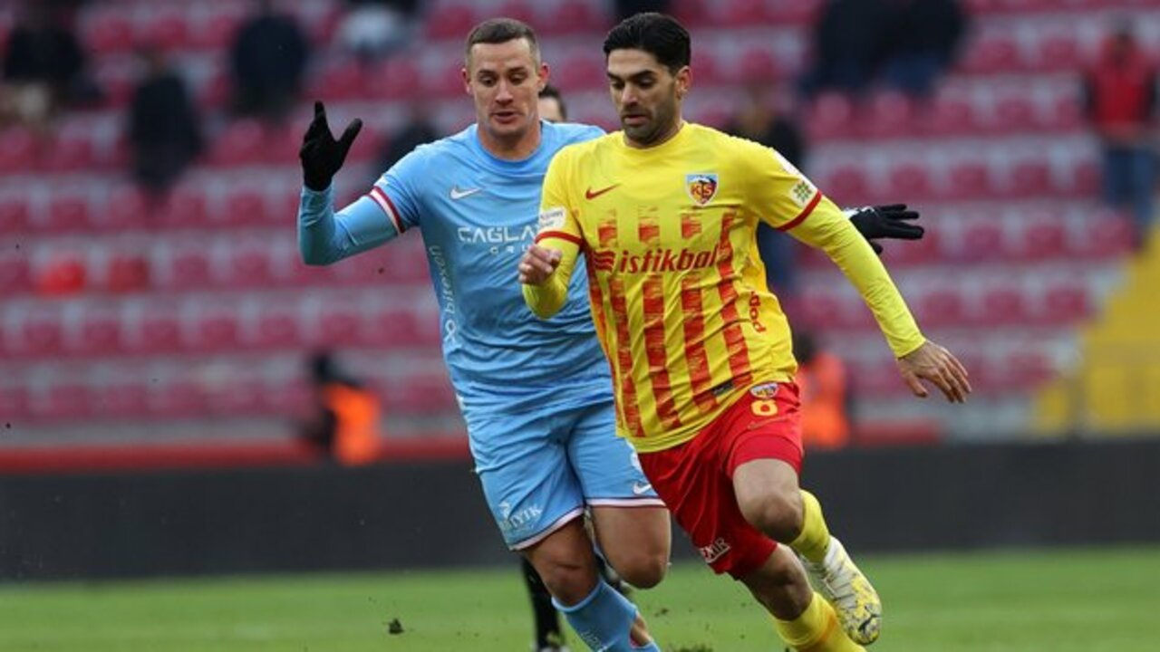Kayserispor 1 - 1 Antalyaspor | Maçın özeti