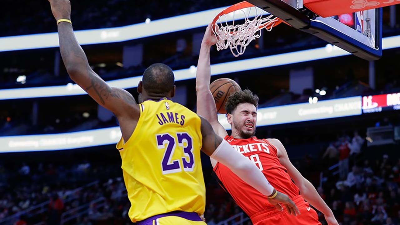 Alperen Şengün şov yaptı, Houston Rockets LeBron'lu Lakers'ı yerle bir etti
