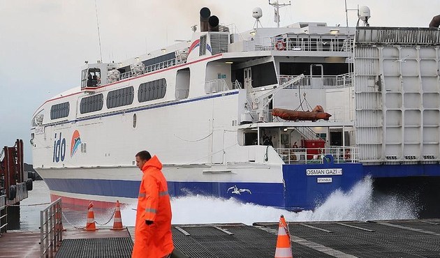 İstanbul'da bazı İDO seferleri iptal oldu...