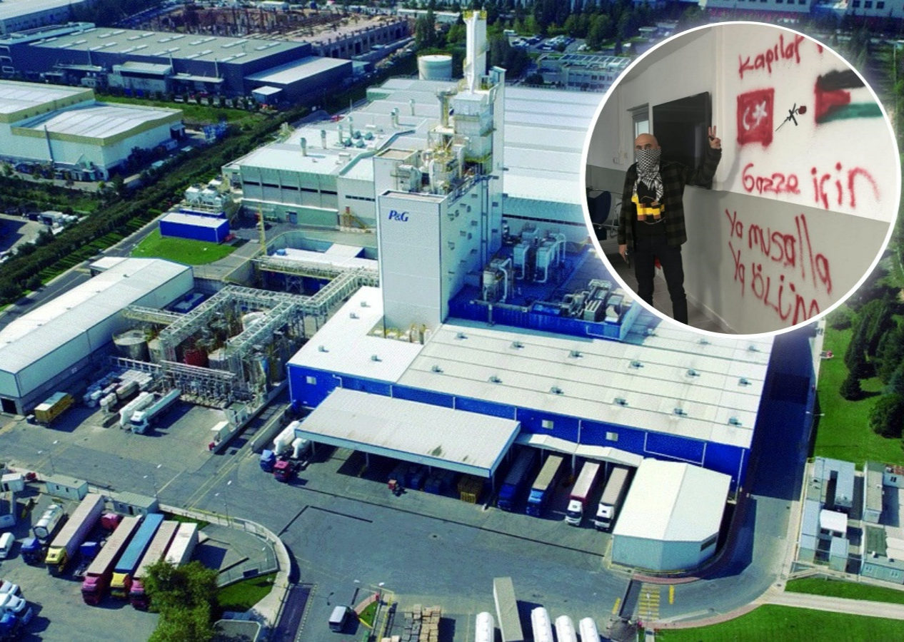 Kocaeli Gebze'de fabrika baskını! Bir kişi elinde silahla fabrikayı basıp, işçileri rehin aldı! İşte içeriden ilk fotoğraf...