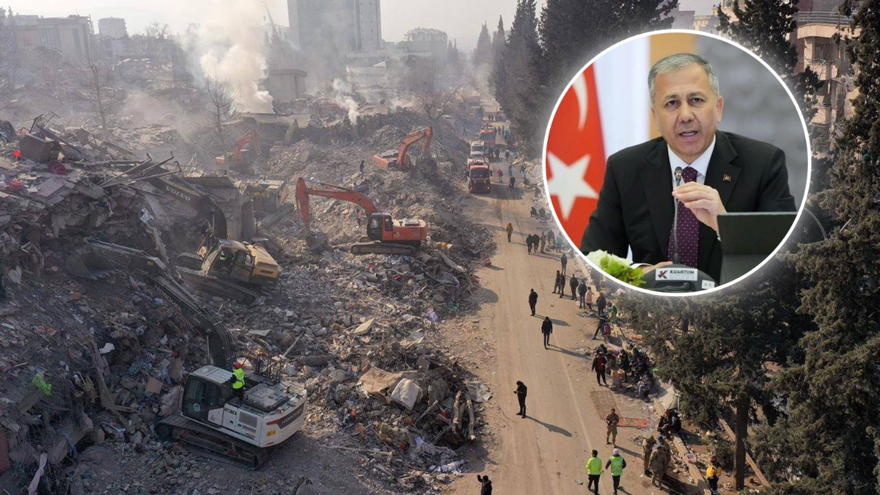 Asrın felaketinde 1. yıl! Bakan Yerlikaya son noktayı koydu: 6 Şubat depreminde 53 bin canımızı yitirdik!