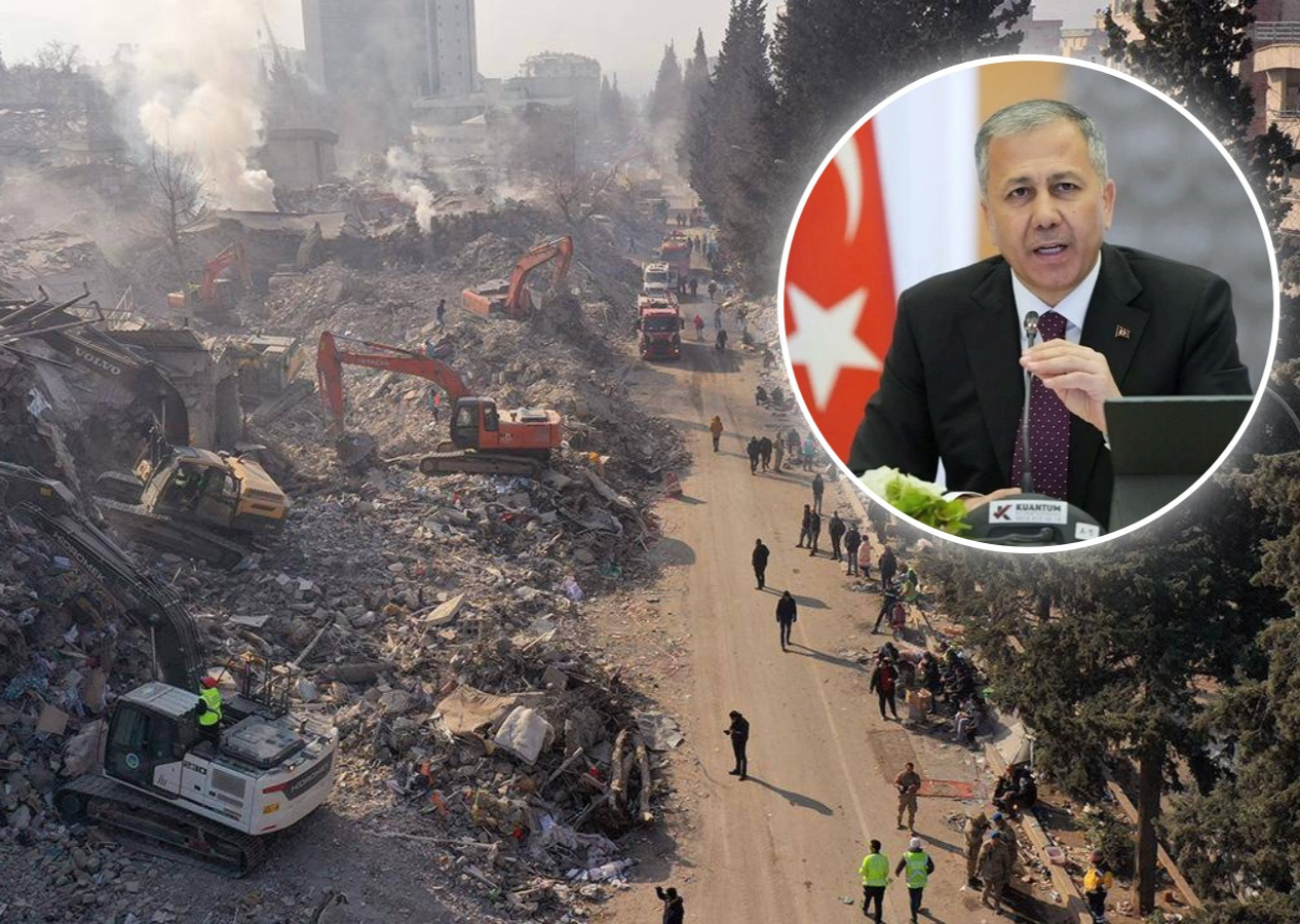 Asrın felaketinde 1. yıl! Bakan Yerlikaya son noktayı koydu: 6 Şubat depreminde 53 bin canımızı yitirdik!