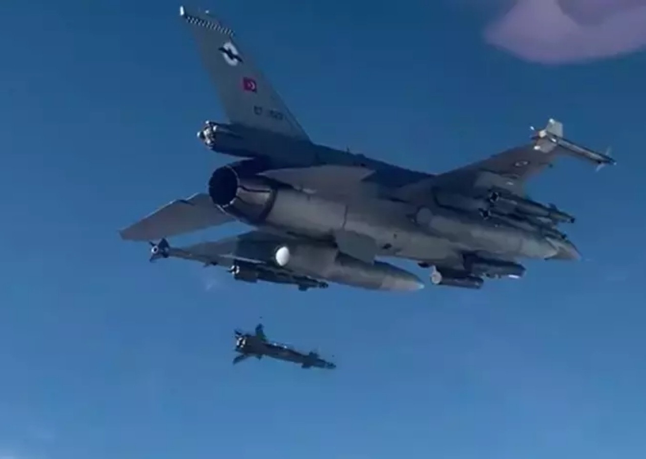 PKK'lı teröristler hava harekatı ile işte böyle öldürüldü!