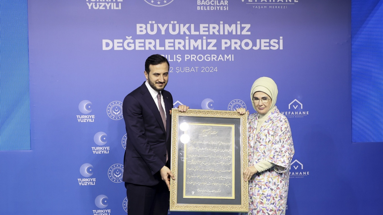 Bağcılar'ın Vefahane'si Emine Erdoğan'ı ağırladı