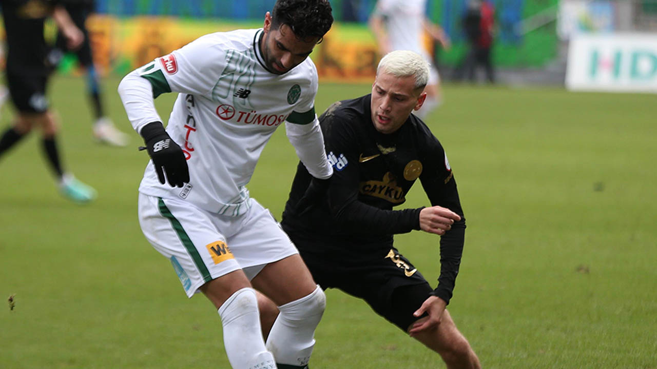 Çaykur Rizespor ile Konyaspor yenişemedi! Mücadelede gol sesi çıkmadı