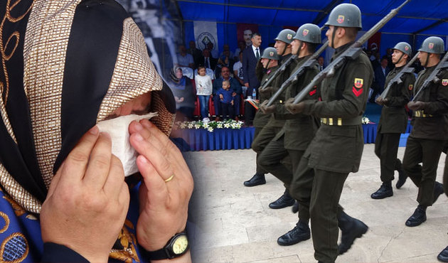 Rize'deki 30 Ağustos Zafer Bayramı töreninde duygusal anlar!