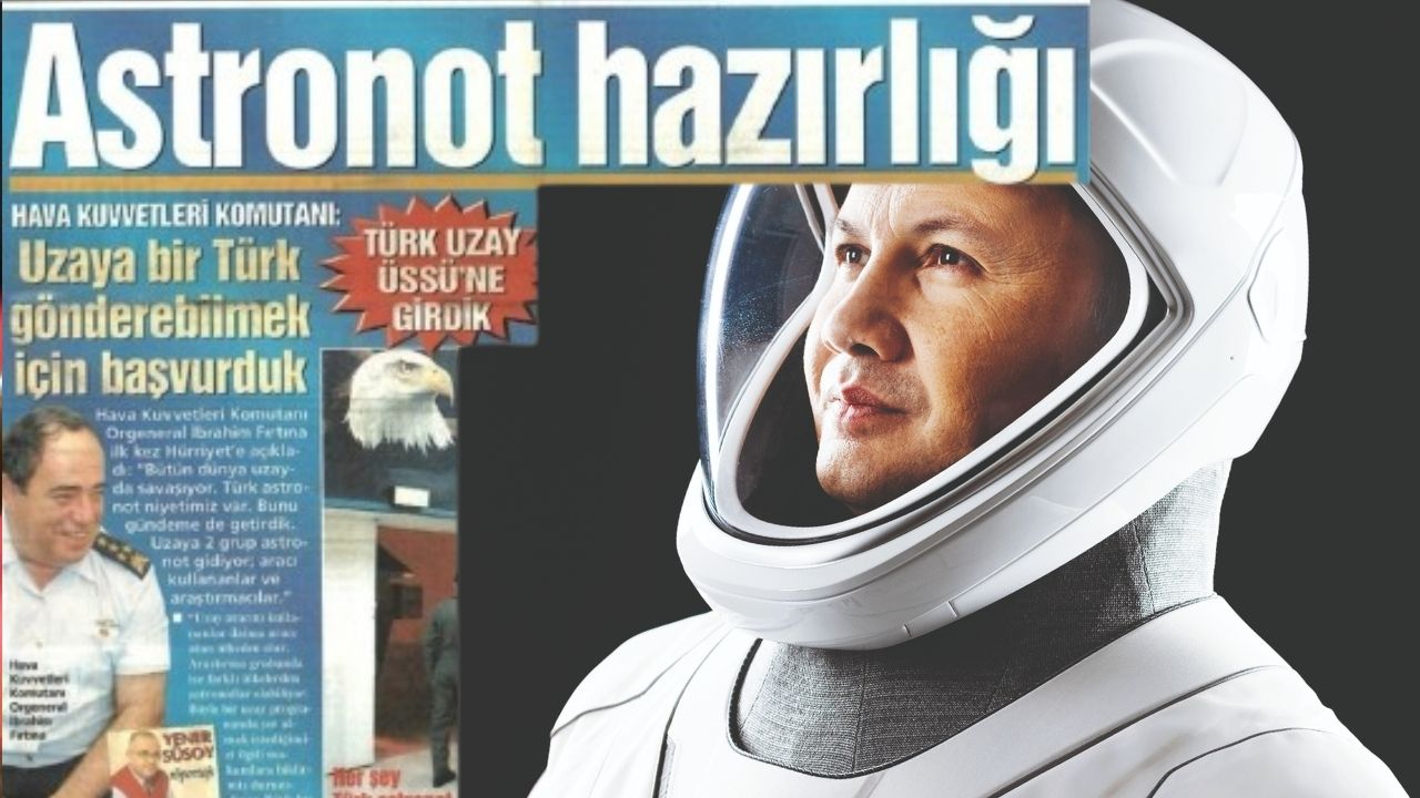 Uzaya bir Türk gönderme fikri 19 yıl sonra gerçekleşti