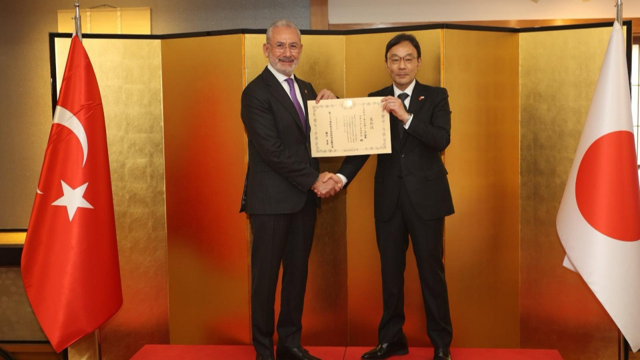 Fuat Tosyalı’ya Japonya’dan büyük ödül