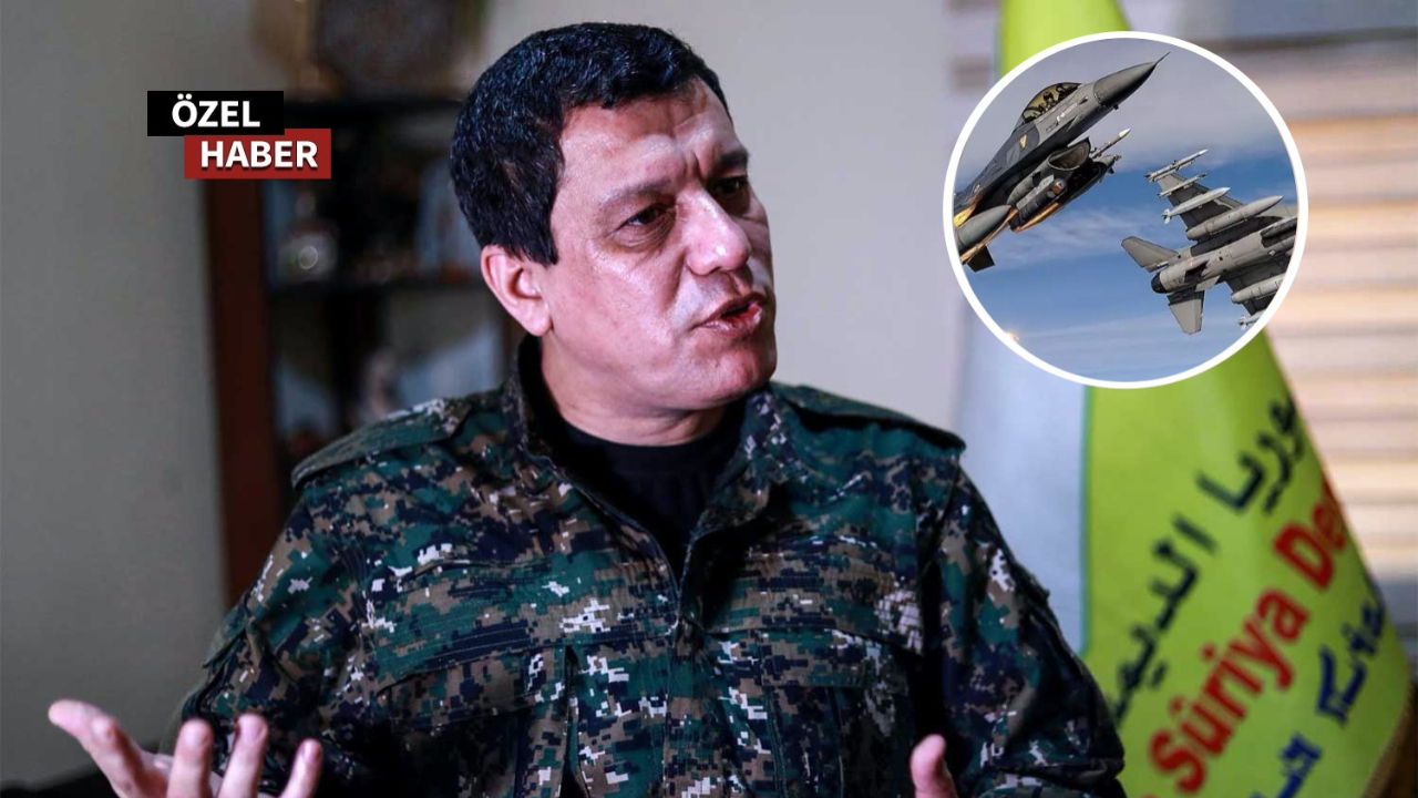 PKK/YPG’de F-16 paniği! Mazlum Abdi’den Suriye itirafları…