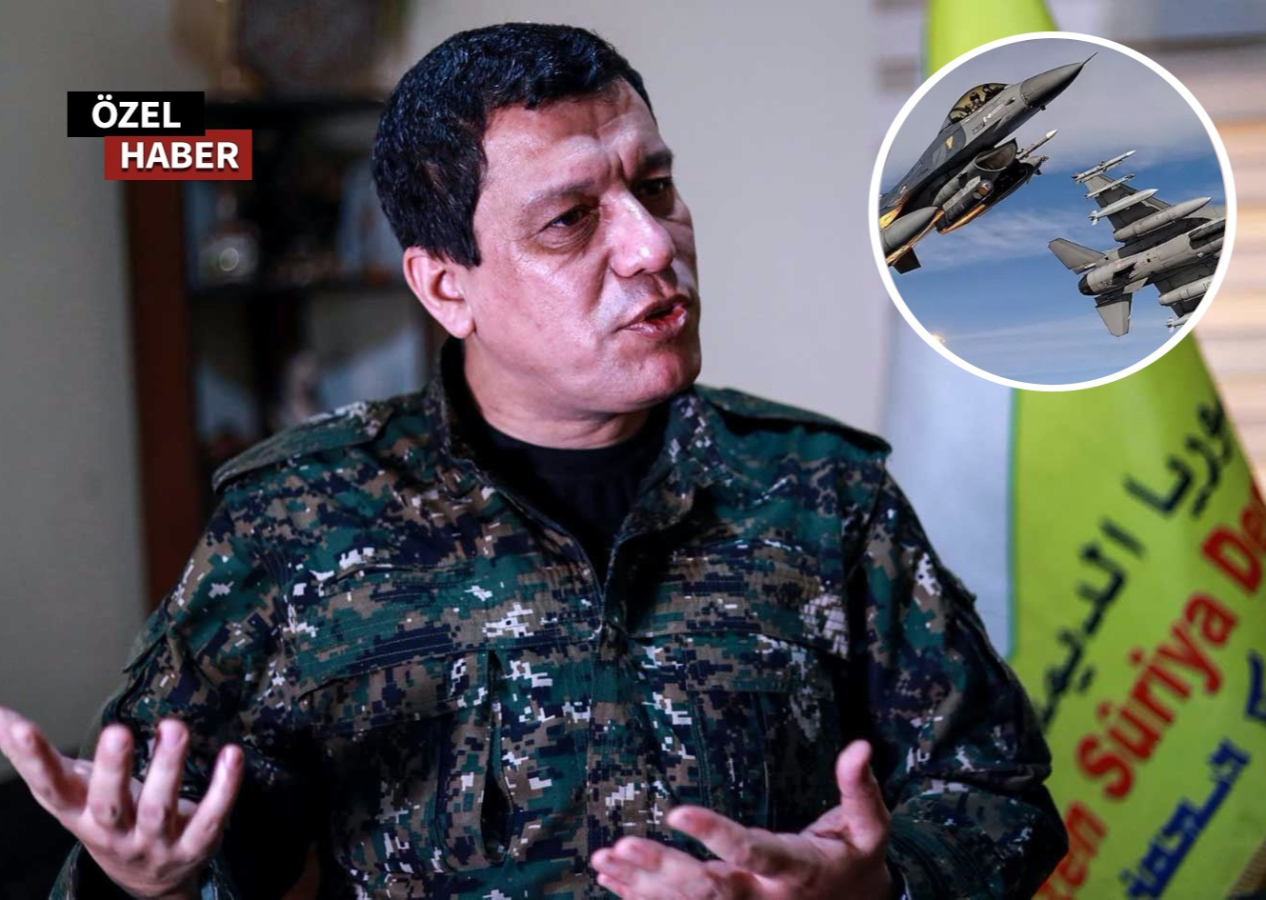 PKK/YPG’de F-16 paniği! Mazlum Abdi’den Suriye itirafları…