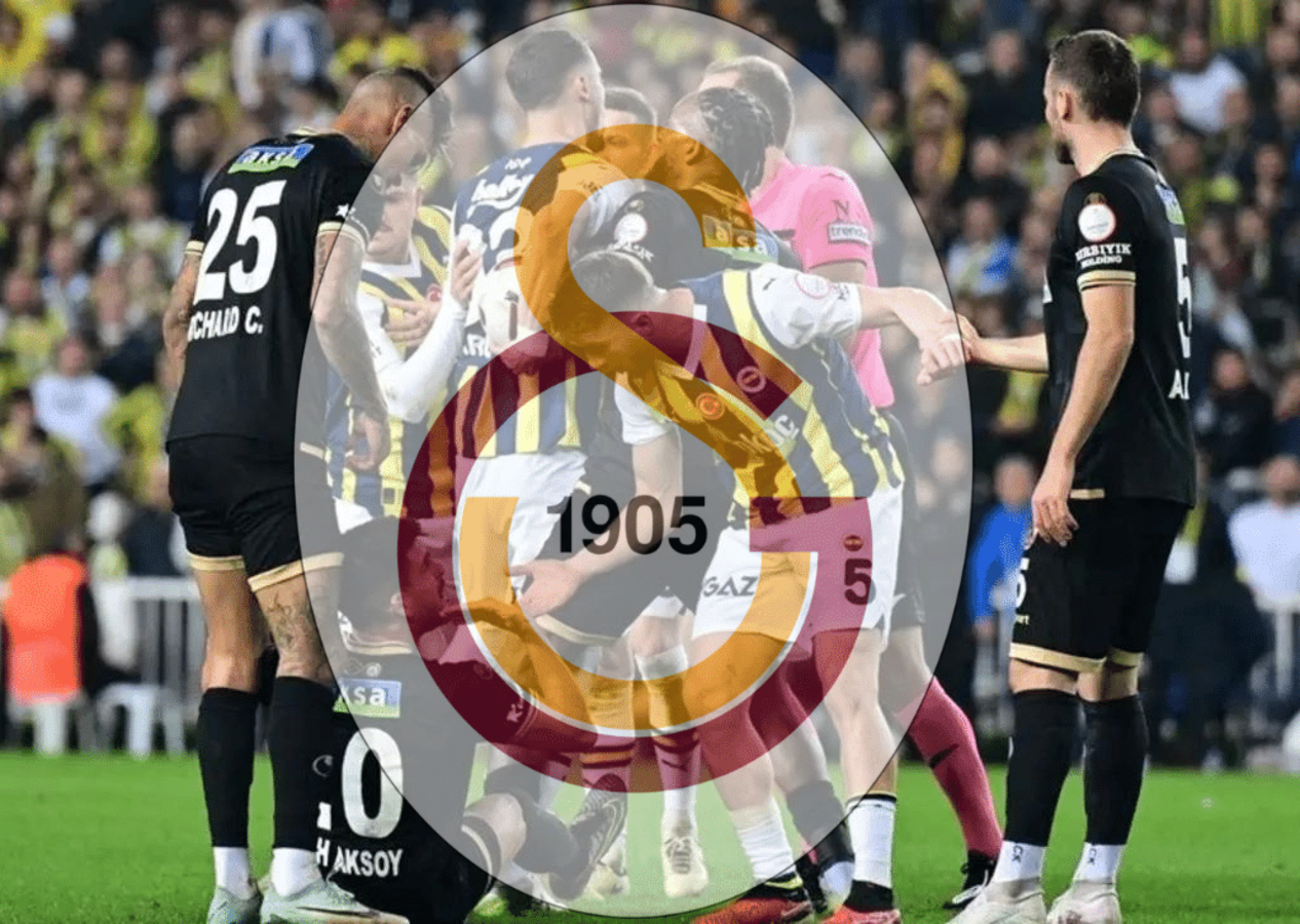Galatasaray'dan Fenerbahçe'ye olay gönderme: Kör bir hakem, komik bir penaltı