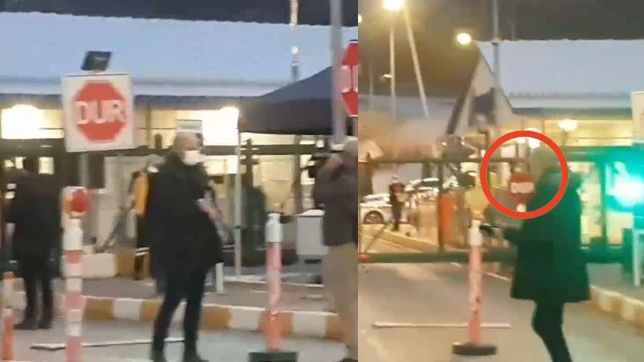 Halk TV muhabirinin görüntüleri sosyal medyada tepki çekti! İşte İliç'te muhabirin maske şovu