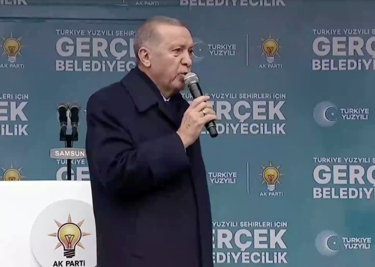 Cumhurbaşkanı Erdoğan'dan Samsun mitinginde CHP'ye sert eleştiri: CHP içindeki tek gündem, parti yönetimini ele geçirmek!