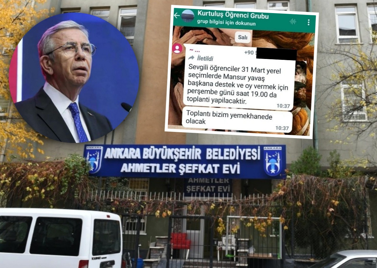 Kaybedeceğini anlayan Mansur Yavaş afiş toplattıktan sonra bunu da yaptı: Öğrencilere skandal baskı