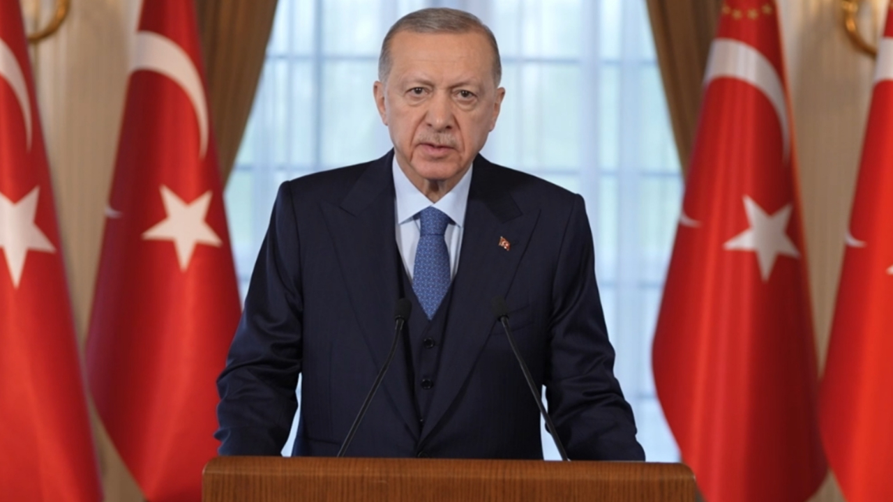 Cumhurbaşkanı Erdoğan'dan 'adil dünya' mesajı