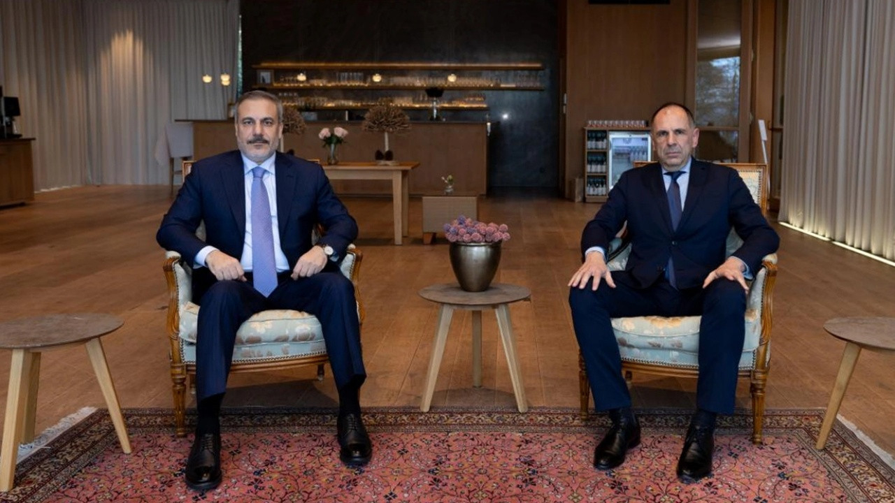 Bakan Fidan Almanya'da: Yunanistan Dışişleri Bakanı Gerapetritis ile görüştü