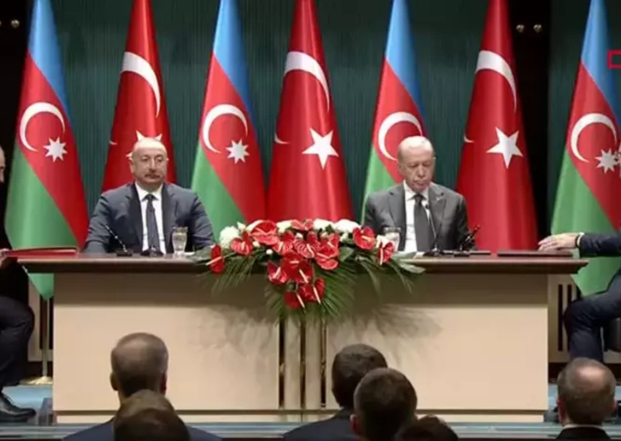 Cumhurbaşkanı Erdoğan'dan mevkidaşı Aliyev ile ortak açıklama! "Tarihi bir fırsat penceresi açtık"